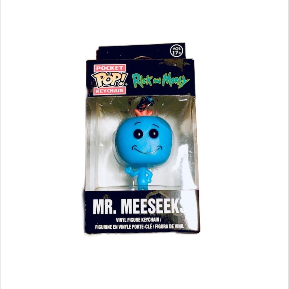 🎀2/20🎀 Funko Pocket Pop: Rick & Morty Mr. Meeseeks Collectible Boxed Keychain - Picture 3 of 3